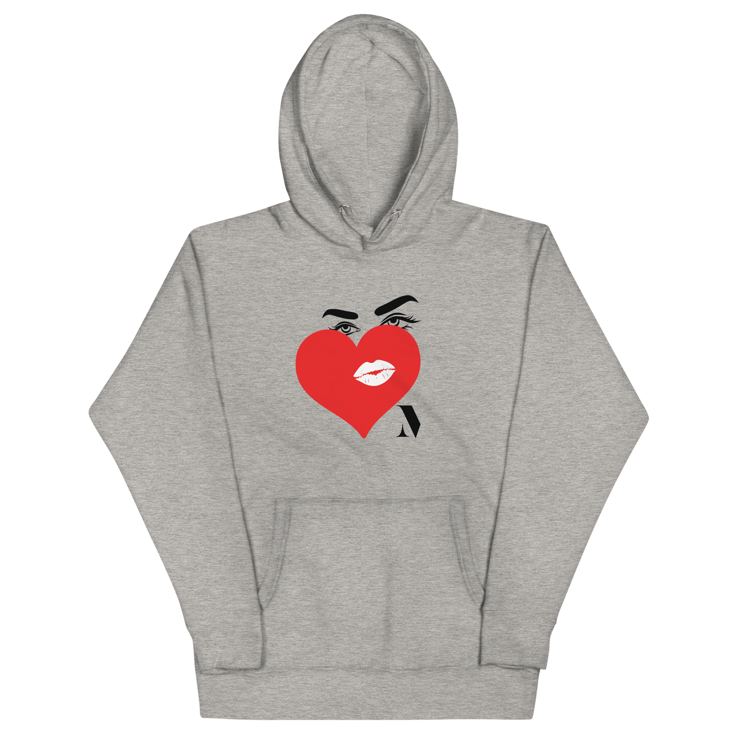 Heart Kiss (Grey)