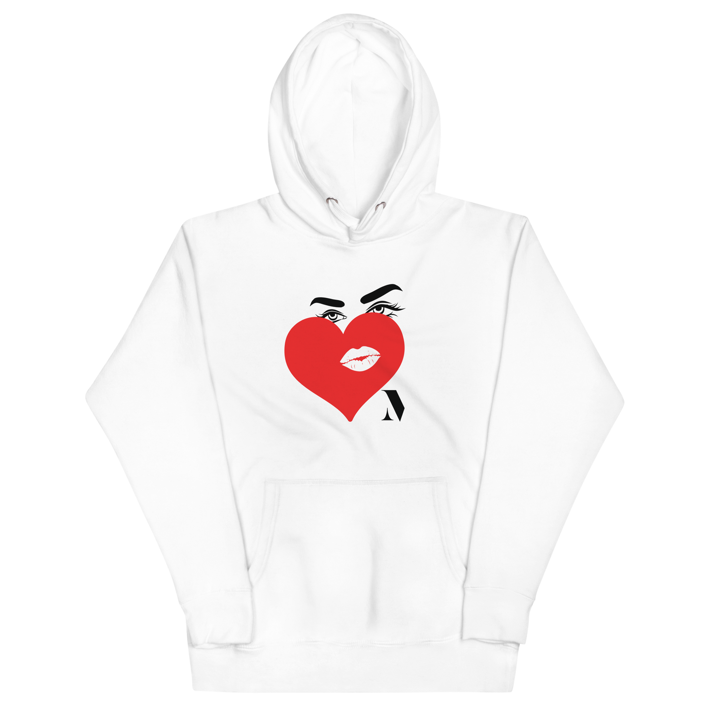 Heart Kiss (White)