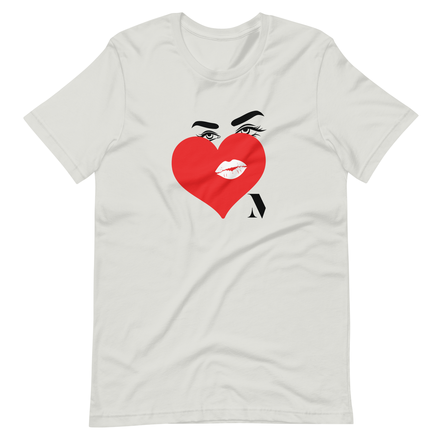 Heart Kiss (Grey)